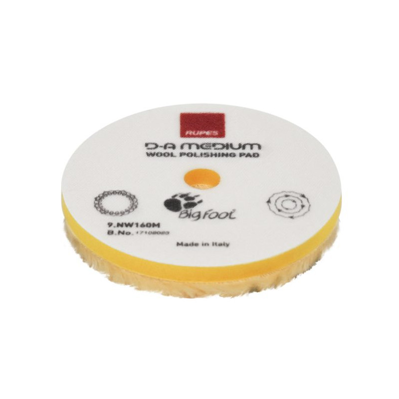 RUPES - D-A Medium Wool Polishing Pad