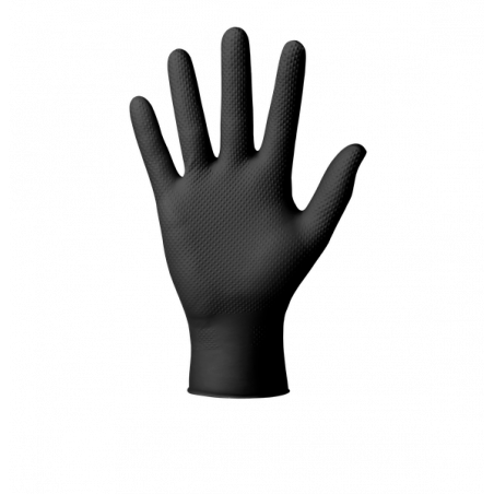 Mercator - Boîte de 50 gants en nitrile GOGRIP BLACK