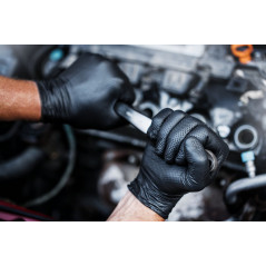 Mercator - Boîte de 50 gants en nitrile GOGRIP BLACK