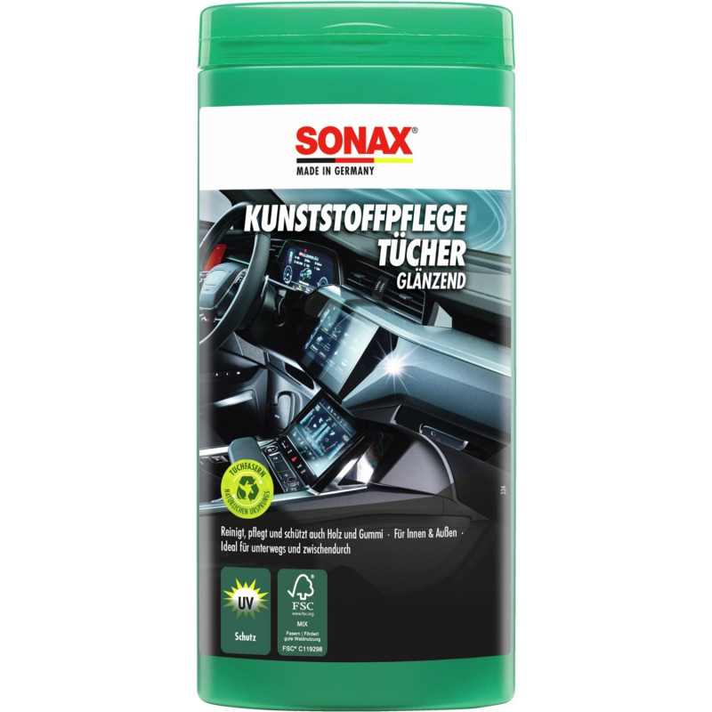SONAX - Lingettes pour plastiques SONAX - Lingettes pour plastiques