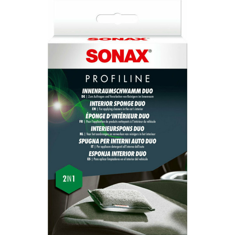 SONAX - Éponge d'intérieur duo SONAX - Éponge d'intérieur duo