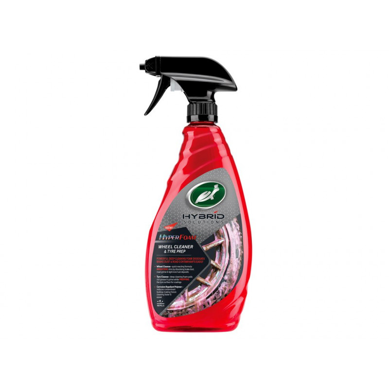 Turtle Wax HYBRID SOLUTIONS HYPERFOAM Nettoyant Jantes et Pneus hyper moussant 680 ml Turtle Wax HYBRID SOLUTIONS HYPERFOAM Nettoyant Jantes et Pneus hyper moussant 680 ml