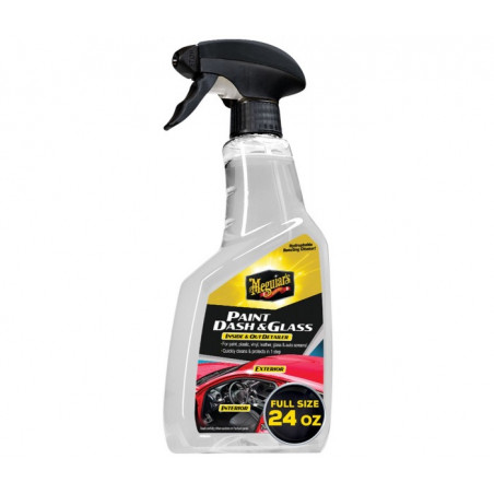 Meguiar's Paint Dash & Glass G250224 - Nettoyant Plastiques et Vitres Automobile