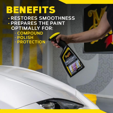 Meguiar’s G250524 Ultimate Iron Remover 710ml - Nettoyant Jantes et Décontaminant Ferreux
