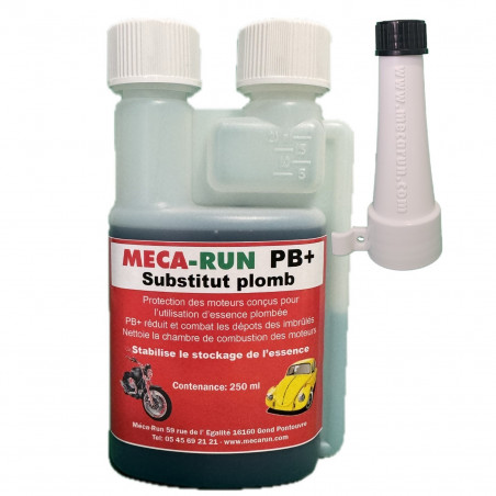 Mecarun PB+ Substitut Plomb 250ml - Additif Essence Protection Moteurs Anciens