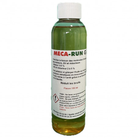 Mecarun G 150ml - Additif Anti-Bruit Haute Performance pour Boîtes de Vitesses et Ponts