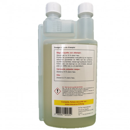 Mecarun HMG 1 Litre - Nettoyant Dégraissant Bactéricide Multi-Usages - Solution Concentrée Polyvalente