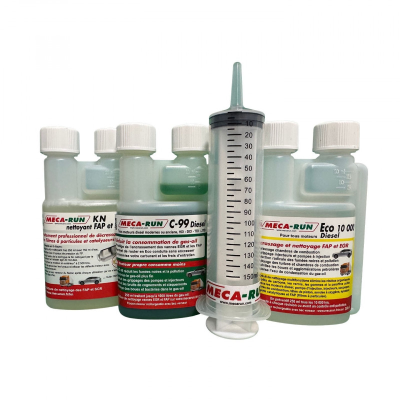 Mecarun Pack Pro FAP - Solution Professionnelle Complète de Décrassage FAP Mecarun Pack Pro FAP - Solution Professionnelle Complète de Décrassage FAP