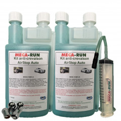 Mecarun Kit Anti-Crevaison Air Stop SUV Camping-Car - Traitement Préventif Pneumatiques