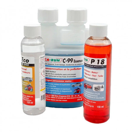 Mecarun Pack Moto Eco Essence - Kit Complet Protection et Performance