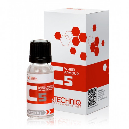 Gtechniq C5 Wheel Armour 15ml/30ml - Protection Céramique Haute Température Jantes et Étriers