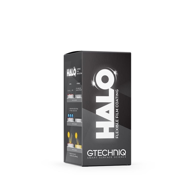 Gtechniq Halo V1 30ml / 50ml - Traitement Céramique Flexible pour Films de Protection et Covering Vinyl