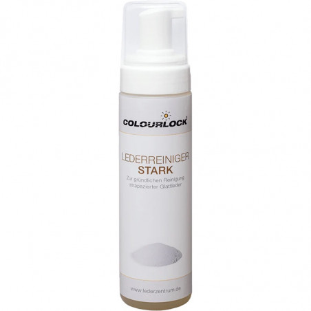 Colourlock Nettoyant Puissant 200ml Flacon Mousseur - Décontaminant Professionnel pour Cuirs Sales