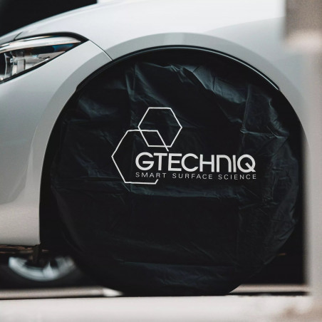 GTechniq Wheel Covers - Set de 4 Protège-Jantes Professionnels pour Polissage et Detailing