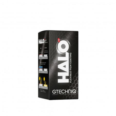 Gtechniq Halo v2 30ml/50ml - Traitement Céramique Flexible pour Film de Protection Carrosserie PPF et Vinyl