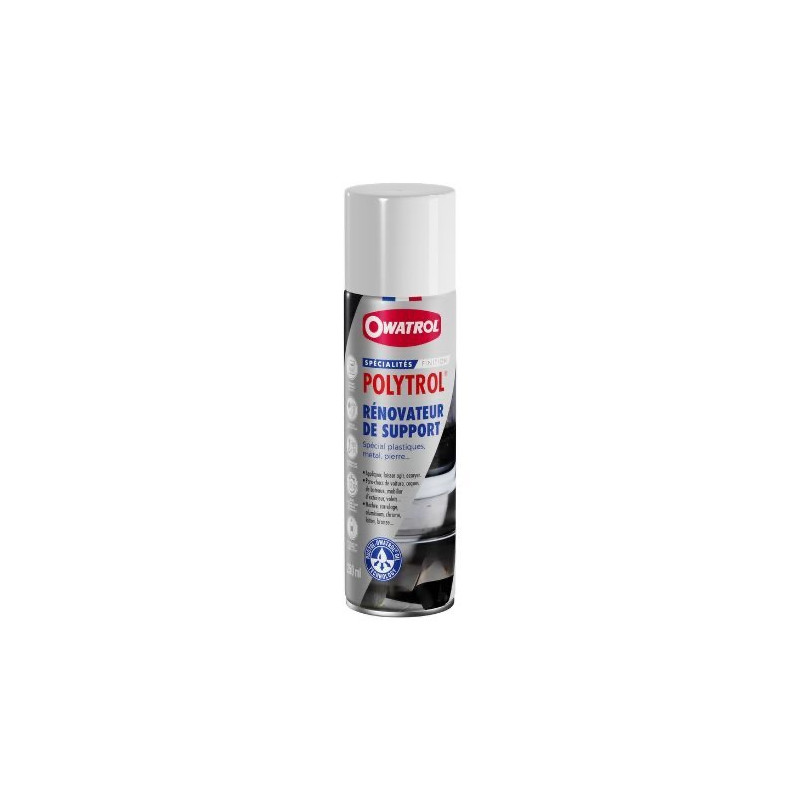 Owatrol Polytrol 250ml Aérosol - Rénovateur Multi-Supports Plastiques et Métaux Owatrol Polytrol 250ml Aérosol - Rénovateur Multi-Supports Plastiques et Métaux