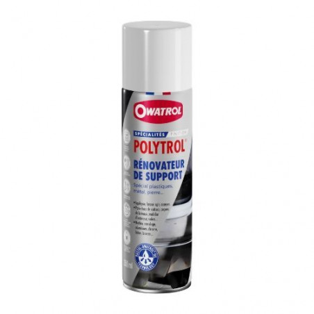 Owatrol Polytrol 250ml Aérosol - Rénovateur Multi-Supports Plastiques et Métaux