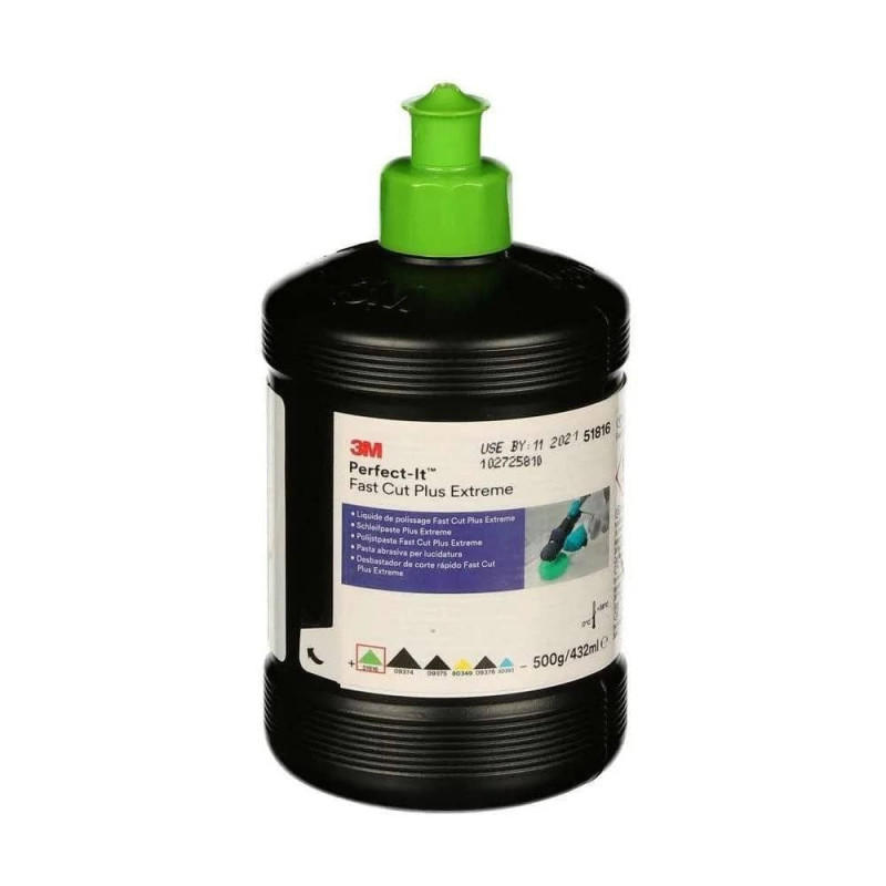 3M Perfect-It Fast Cut Plus Extreme 500g - Polish Compound de Correction Professionnel 3M Perfect-It Fast Cut Plus Extreme 500g - Polish Compound de Correction Professionnel