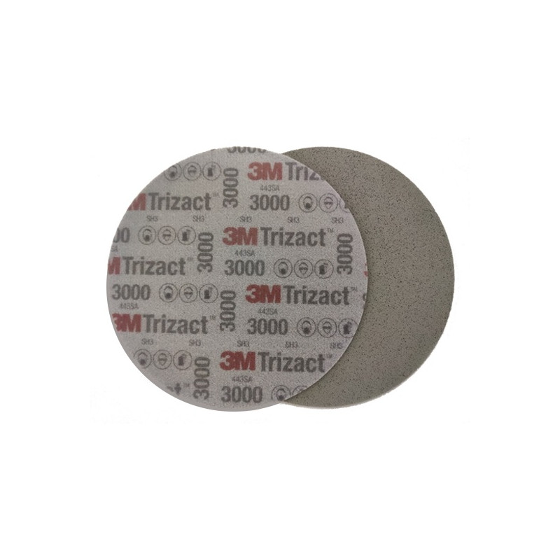 Disque Abrasif 3M Trizact P3000 152mm - Finition Peinture Professionnelle