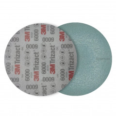 Disque Abrasif 3M Trizact P6000 75mm - Ponçage de Finition avant Polissage Vernis et Phares