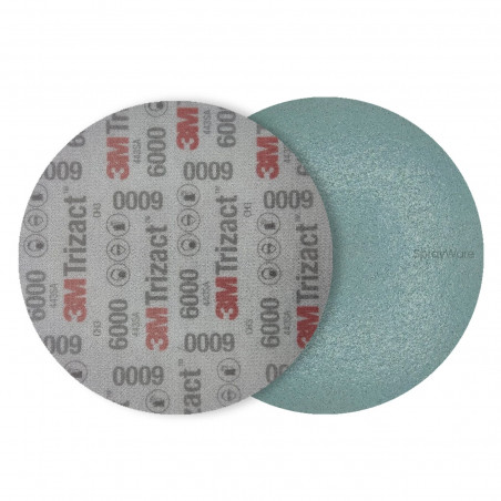 Disque Abrasif 3M Trizact P6000 75mm - Ponçage de Finition avant Polissage Vernis et Phares