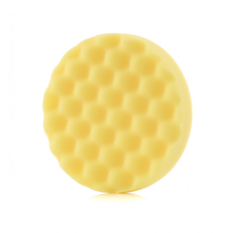 3M Pad de Polissage Jaune 150mm - Mousse Alvéolée Perfect-It III pour Polissage Carrosserie
