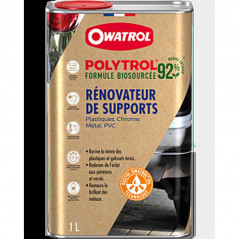 Owatrol Polytrol 92 Biosourcé 1L - Rénovateur Écologique pour Plastiques Extérieurs et Métaux