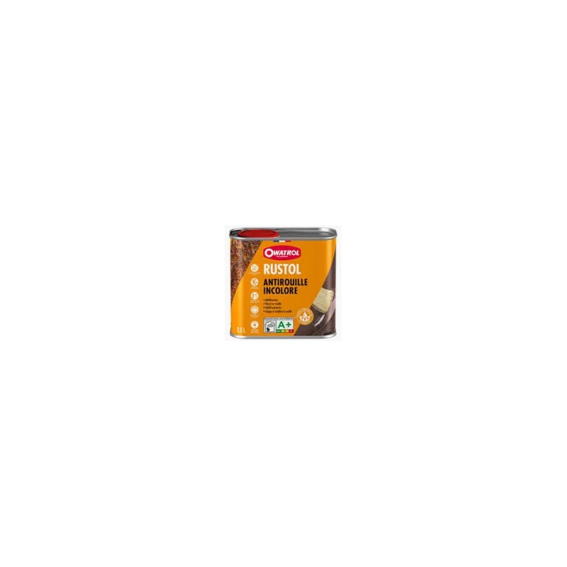 Owatrol Rustol 500ml - Antirouille Incolore Multifonctions Pénétrant Auto et Moto