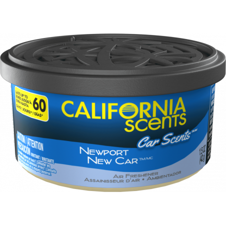 California Scent Newport New Car 42gr - Parfum voiture neuve longue durée
