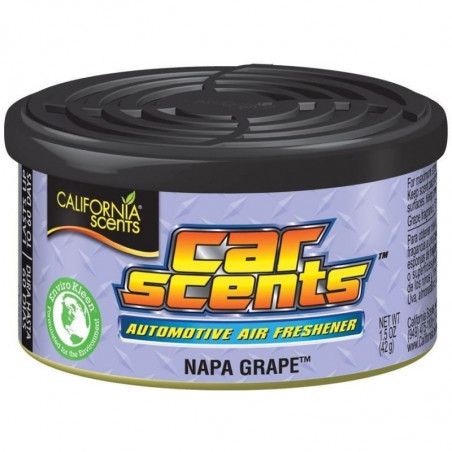 California Scent Napa Grape - Parfum Voiture Longue Durée Senteur Raisin