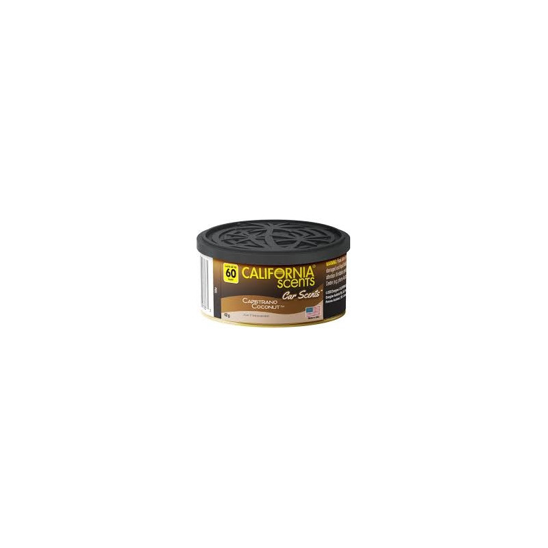 California Scent Capistrano Coconut - Parfum Voiture Longue Durée Senteur Noix de Coco