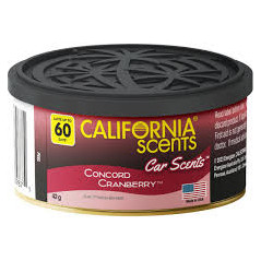 California Scents Concord Cranberry - Parfum Voiture Longue Durée Senteur Canneberge
