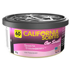 California Scent Shasta Strawberry - Parfum Voiture Longue Durée Senteur Fraise Douce