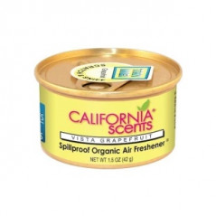 California Scent Vista Grapefruit - Parfum Voiture Longue Durée Senteur Pamplemousse Acidulée