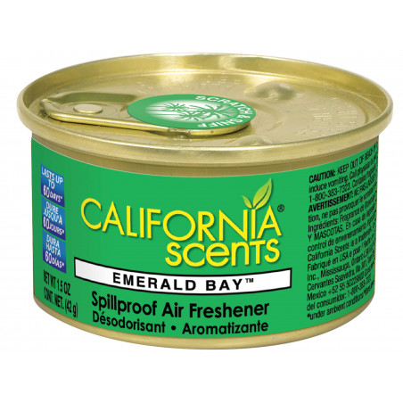 California Scent Emerald Bay - Parfum Voiture Longue Durée Senteur Tropical