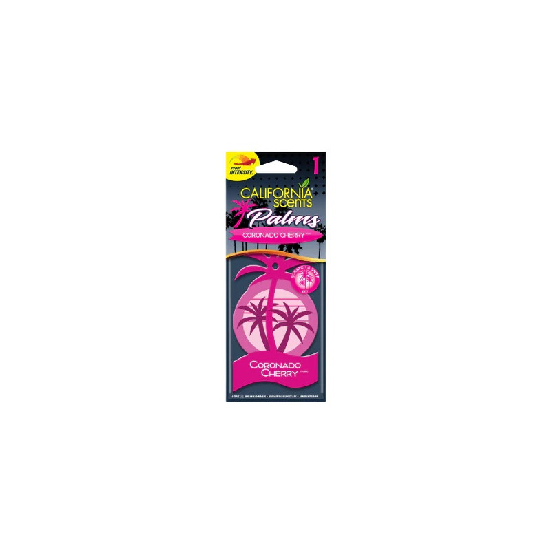 California Scent Coronado Cherry Palms - Parfum Voiture Cerise Gourmande