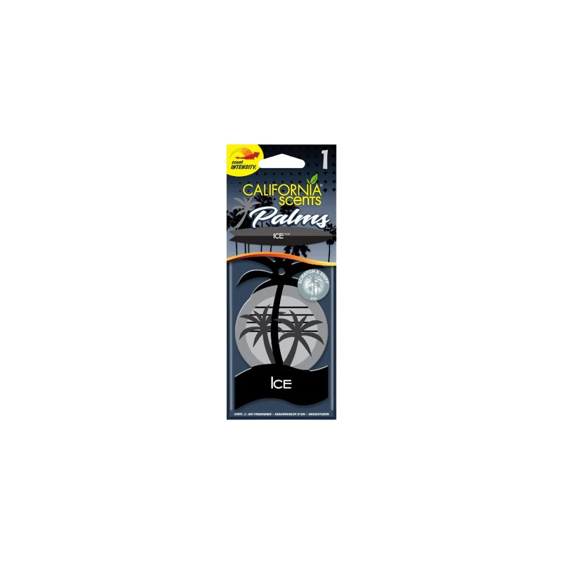 California Scent Palms ICE - Parfum Voiture Senteur Masculine Moderne