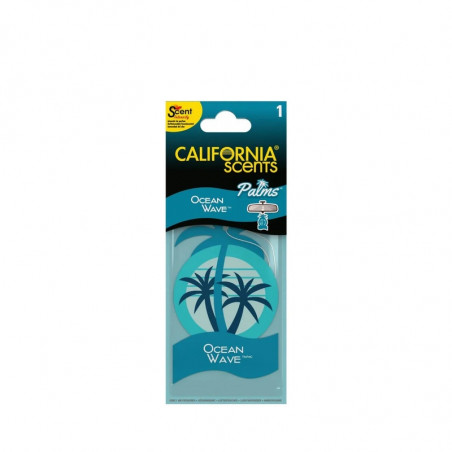 California Scent Palm Ocean Wave - Parfum Voiture Senteur Marine