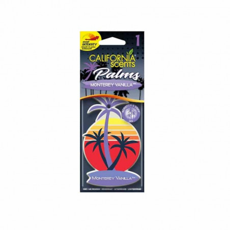 California Scent Palms Monterey Vanilla - Parfum Voiture Senteur Vanille