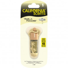 California Scent Vanilla Paradise - Diffuseur de Parfum Liquide pour Voiture Senteur Vanille