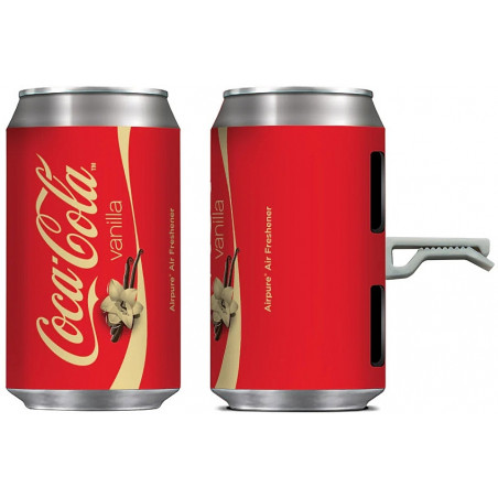 Airpure Coca-Cola Vanilla 3D - Parfum Voiture Réplique Canette Coca Vanille a clipser