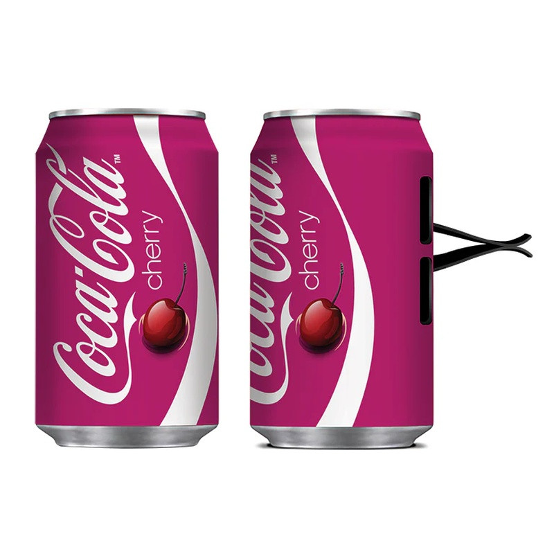 AirPure Coca-Cola Cherry Vent Clip - Parfum Voiture a Clipser Senteur Canette Coca Cherry