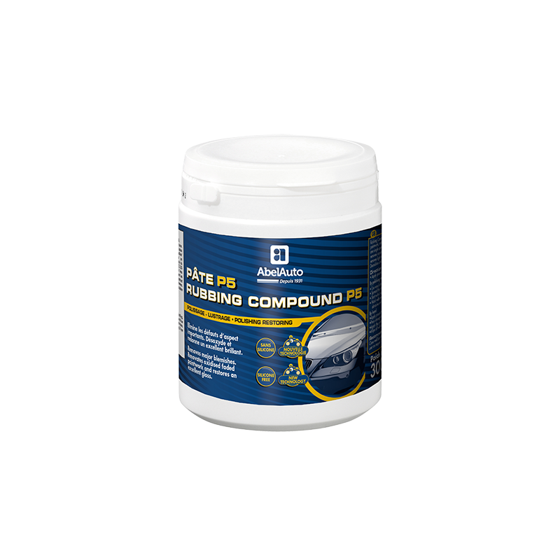 Pâte Abrasive P5 Abel Auto 300gr- Polish Rénovateur Carrosserie Professionnel Pâte Abrasive P5 Abel Auto 300gr- Polish Rénovateur Carrosserie Professionnel