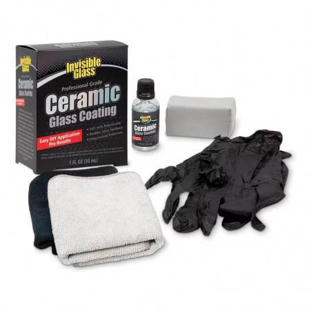 Invisible Glass Professional Grade Ceramic Glass Coating 30ml - Traitement Céramique pour Vitres Automobiles