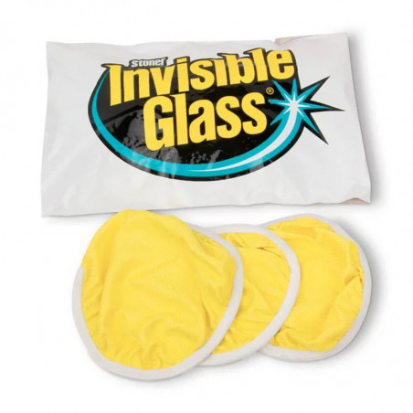 Invisible Glass Reach Clean Bonnet Kit (Pack de 3) - Bonnets Microfibre de Remplacement