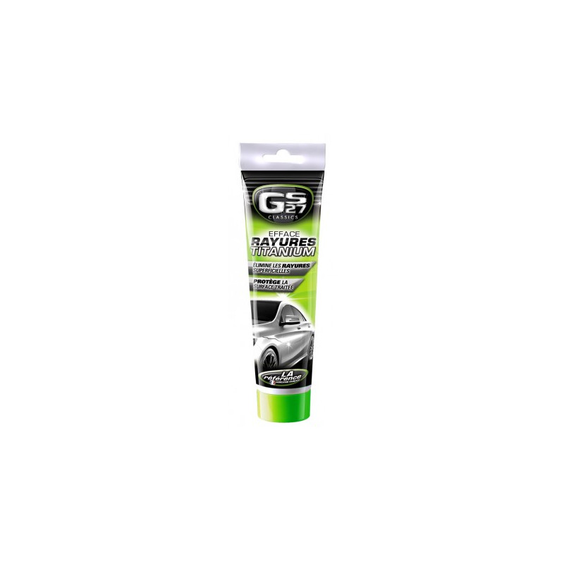 GS27 Efface-Rayures Titanium 150ml - Polish Rénovateur Rayures Superficielles