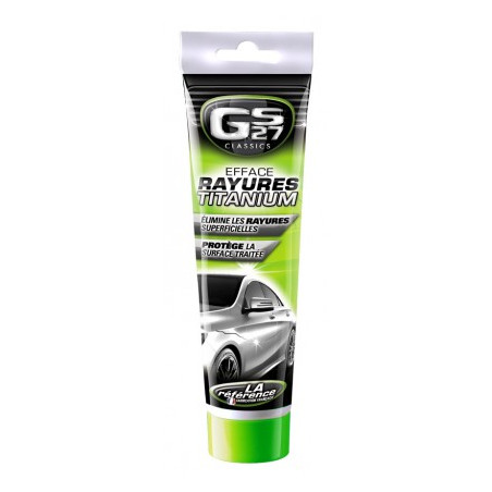 GS27 Efface-Rayures Titanium 150ml - Polish Rénovateur Rayures Superficielles