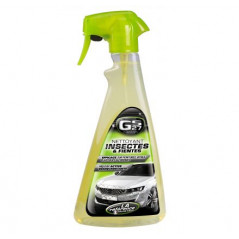 GS27 Nettoyant Insectes et Fientes 500ml - Démoustiquant Carrosserie et Pare Brise pour Voiture