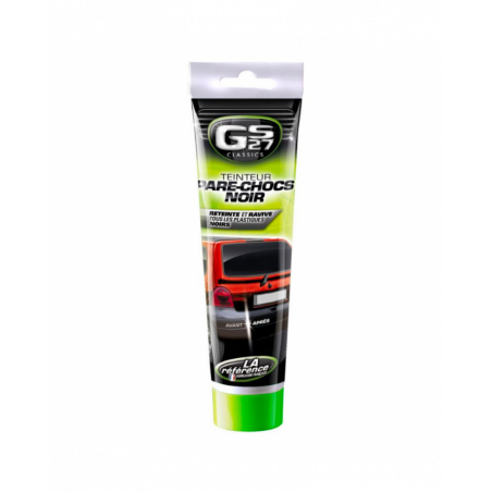 GS27 Teinteur Pare-Chocs Noir 150g - Rénovateur Plastiques Extérieurs Voiture