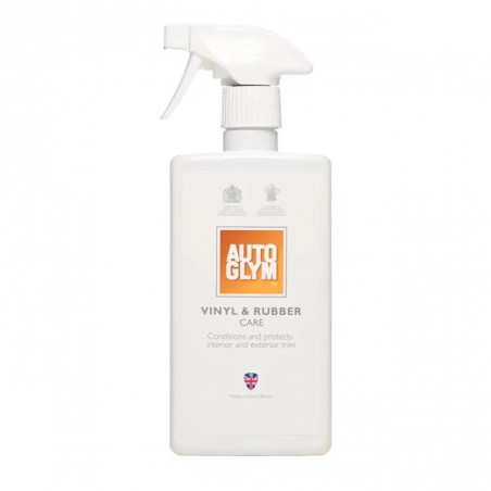 AUTOGLYM VINYL & RUBBER CARE 500ML - Dressing Plastiques, Vinyles et Caoutchoucs Intérieur/Extérieur